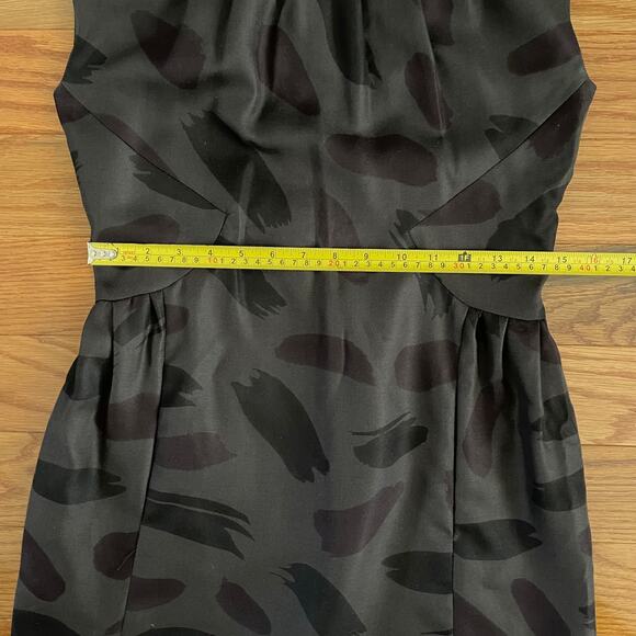 Rachel Comey Sheath Dress Womens XS Multicolor Brushstroke Silk Wool Blend - Picture 8 of 9